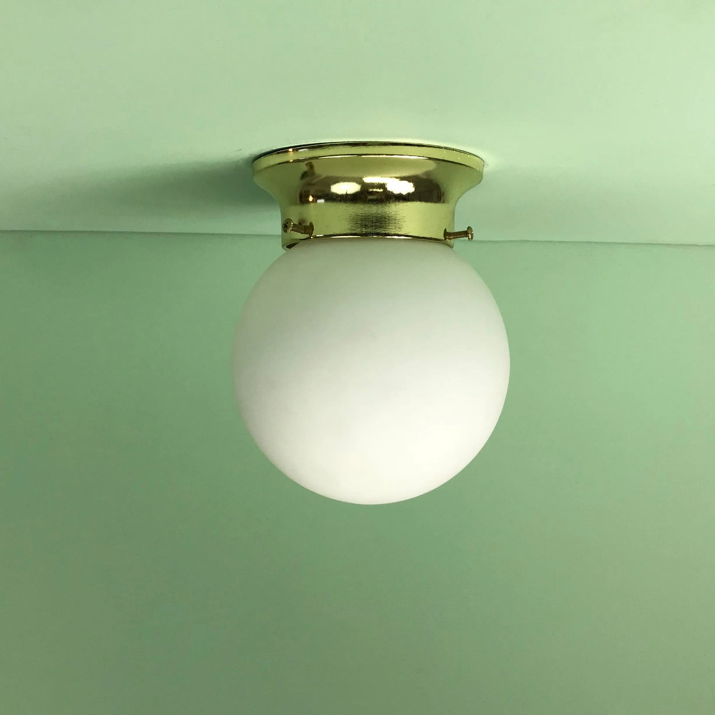 6" Mini Flush Mount Globe
