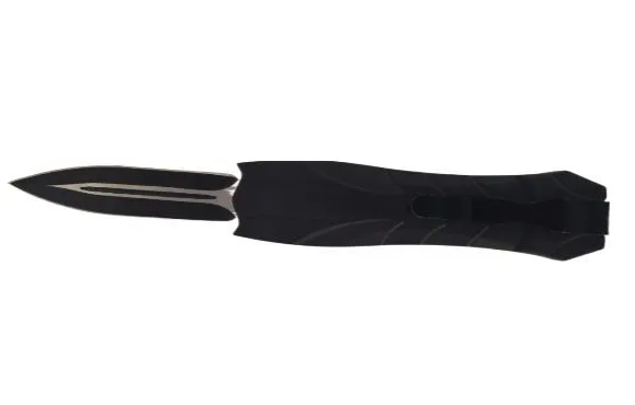 Push Button Knife - Black